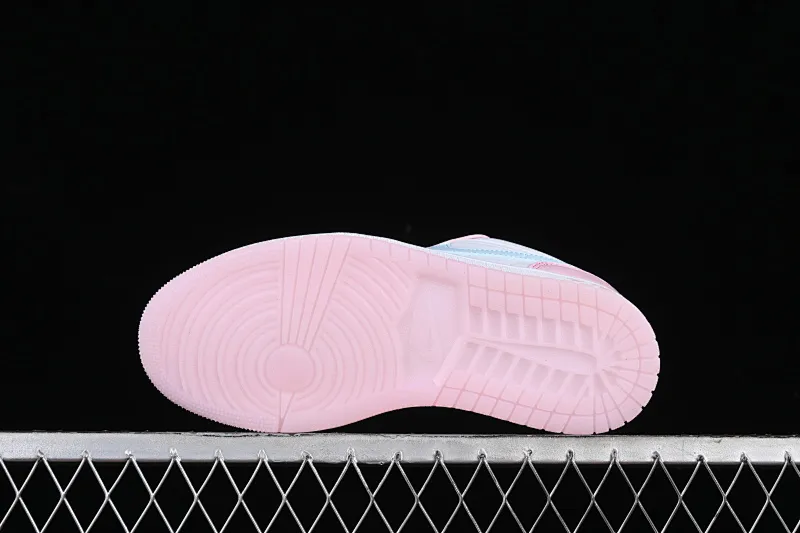 All categories Air Jordan Jordan series basketball shoes Air Jordan 1 Low Z version Air Jordan 1 Low "White/Pink Foam/Glacier Blue" AJ1 Joe 1 Valentine's Day low-top cultural casual sneakers HM3706-141